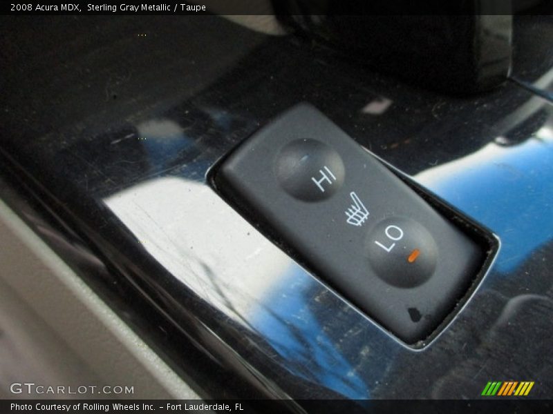 Sterling Gray Metallic / Taupe 2008 Acura MDX
