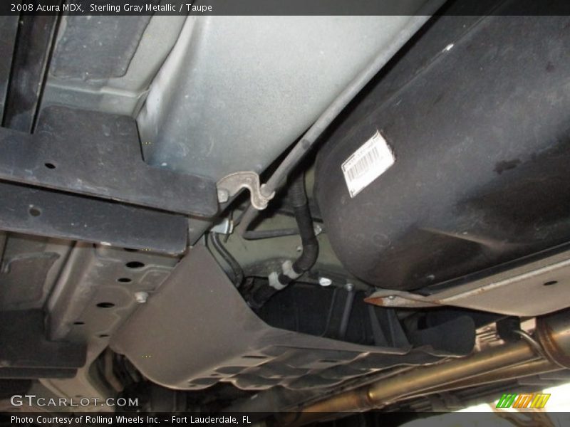 Sterling Gray Metallic / Taupe 2008 Acura MDX