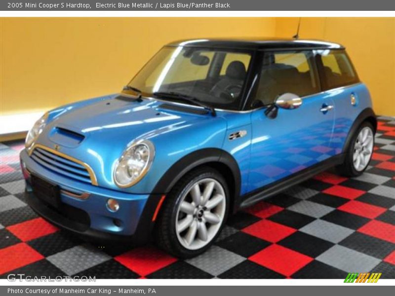 Electric Blue Metallic / Lapis Blue/Panther Black 2005 Mini Cooper S Hardtop