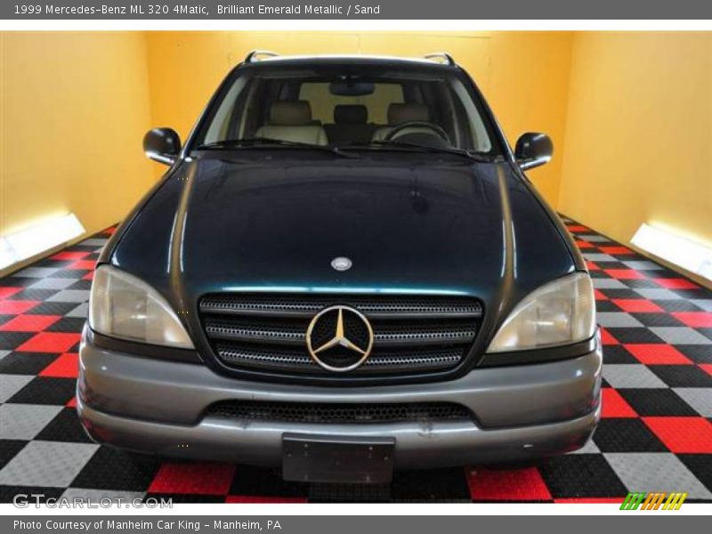 Brilliant Emerald Metallic / Sand 1999 Mercedes-Benz ML 320 4Matic