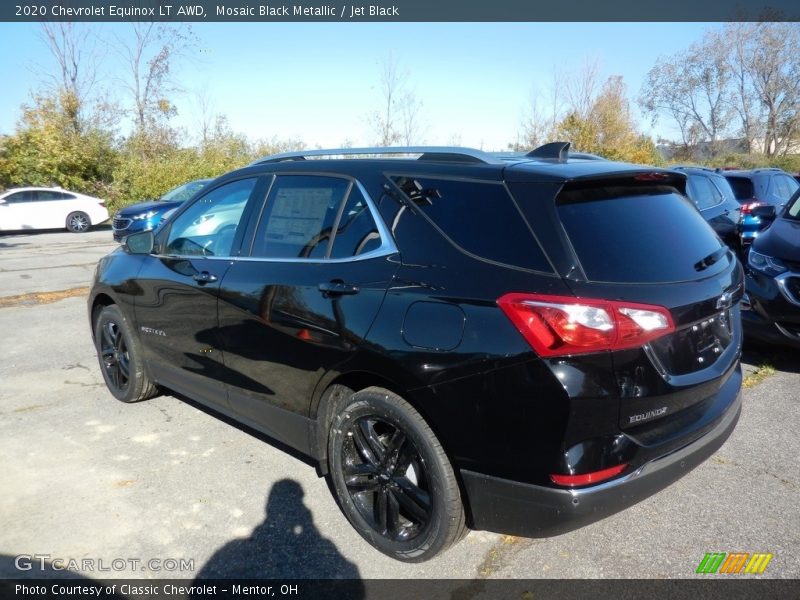 Mosaic Black Metallic / Jet Black 2020 Chevrolet Equinox LT AWD