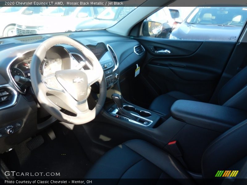Mosaic Black Metallic / Jet Black 2020 Chevrolet Equinox LT AWD