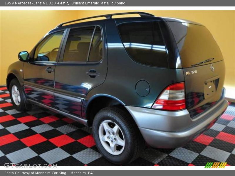 Brilliant Emerald Metallic / Sand 1999 Mercedes-Benz ML 320 4Matic