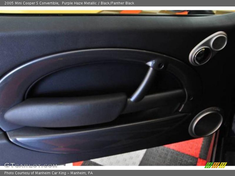 Purple Haze Metallic / Black/Panther Black 2005 Mini Cooper S Convertible
