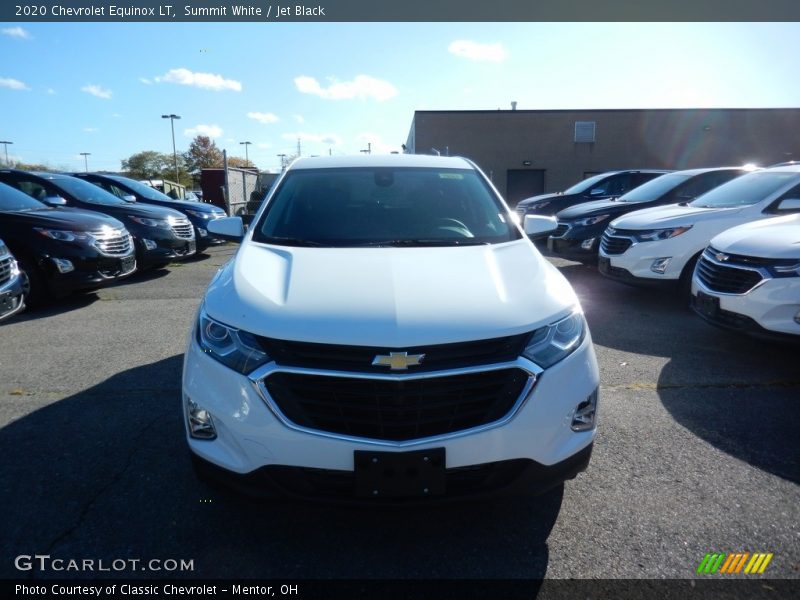 Summit White / Jet Black 2020 Chevrolet Equinox LT