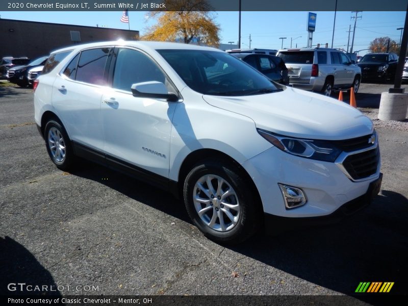 Summit White / Jet Black 2020 Chevrolet Equinox LT
