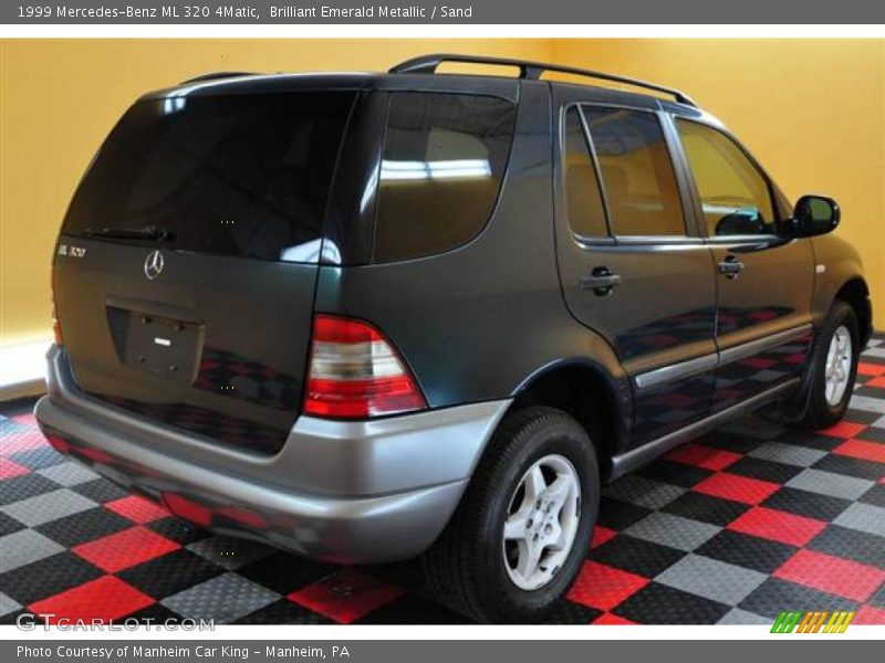 Brilliant Emerald Metallic / Sand 1999 Mercedes-Benz ML 320 4Matic