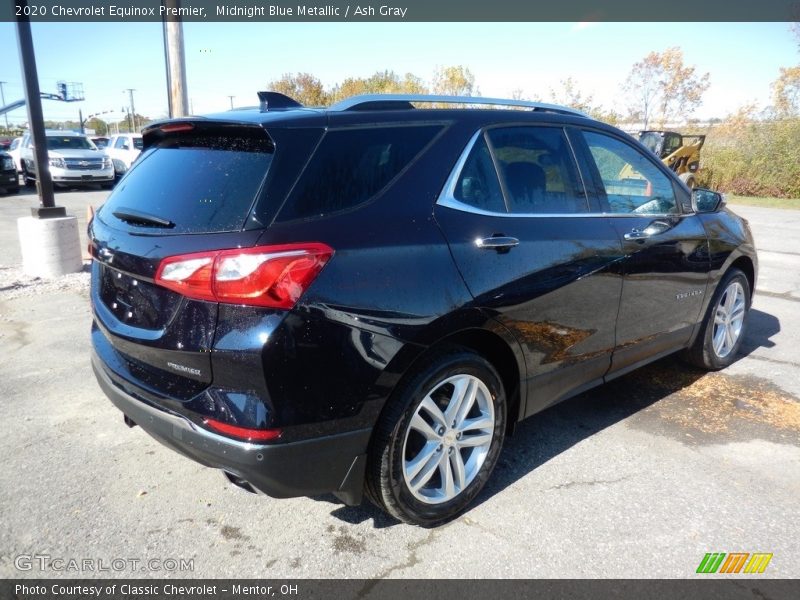 Midnight Blue Metallic / Ash Gray 2020 Chevrolet Equinox Premier