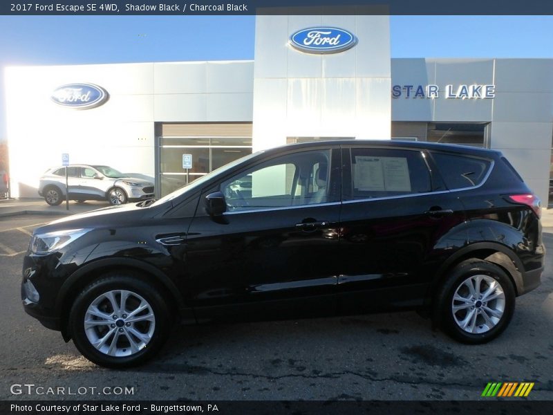 Shadow Black / Charcoal Black 2017 Ford Escape SE 4WD