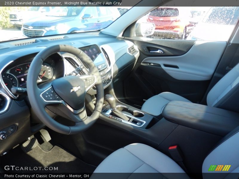 Midnight Blue Metallic / Ash Gray 2020 Chevrolet Equinox Premier