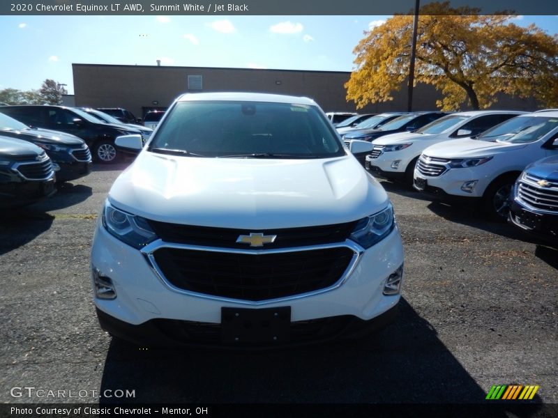 Summit White / Jet Black 2020 Chevrolet Equinox LT AWD