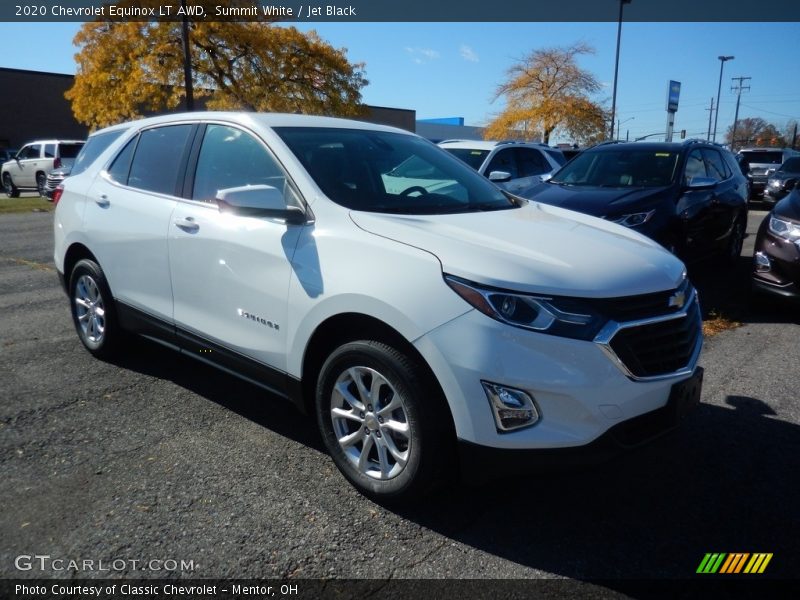 Summit White / Jet Black 2020 Chevrolet Equinox LT AWD
