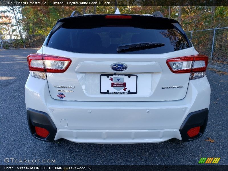 Crystal White Pearl / Black 2019 Subaru Crosstrek 2.0i Limited