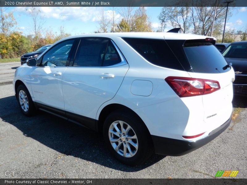 Summit White / Jet Black 2020 Chevrolet Equinox LT AWD