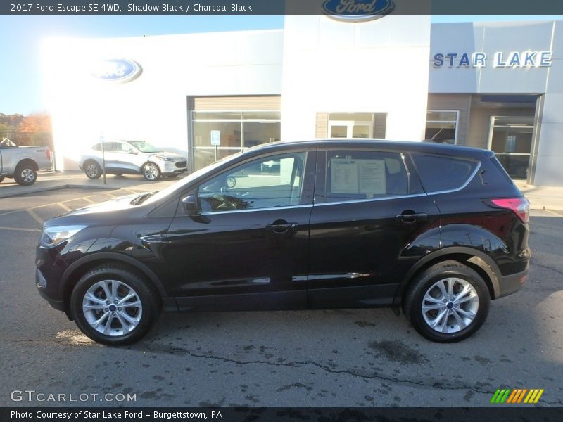 Shadow Black / Charcoal Black 2017 Ford Escape SE 4WD