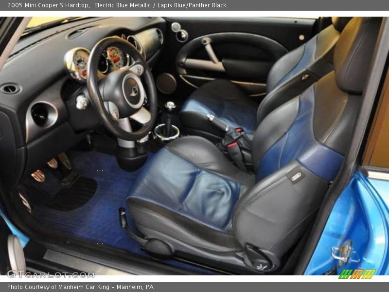 Electric Blue Metallic / Lapis Blue/Panther Black 2005 Mini Cooper S Hardtop