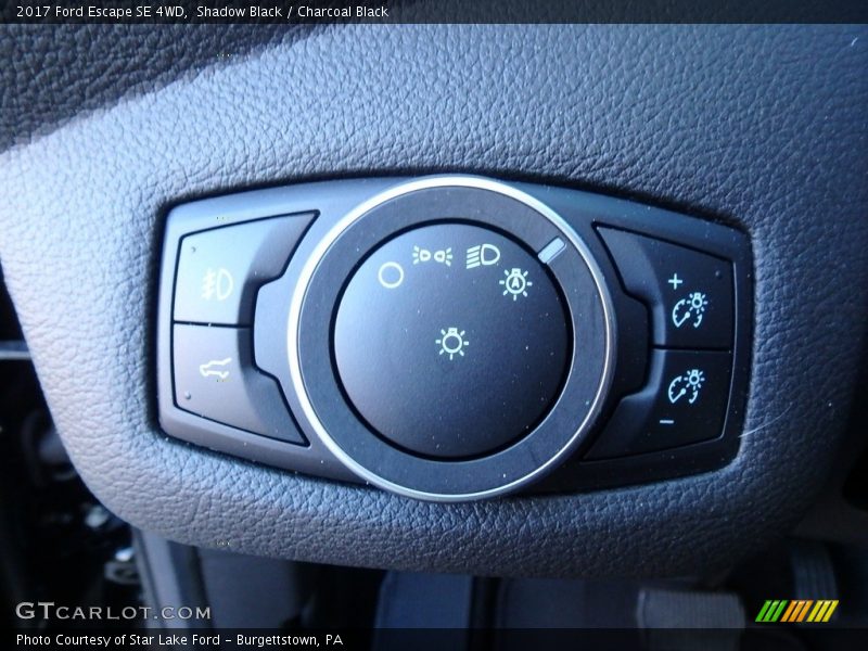 Shadow Black / Charcoal Black 2017 Ford Escape SE 4WD