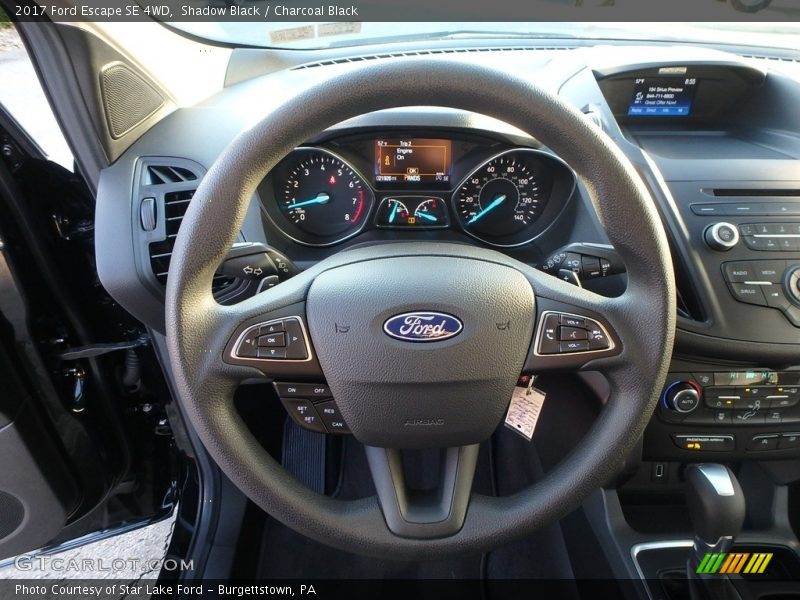 Shadow Black / Charcoal Black 2017 Ford Escape SE 4WD