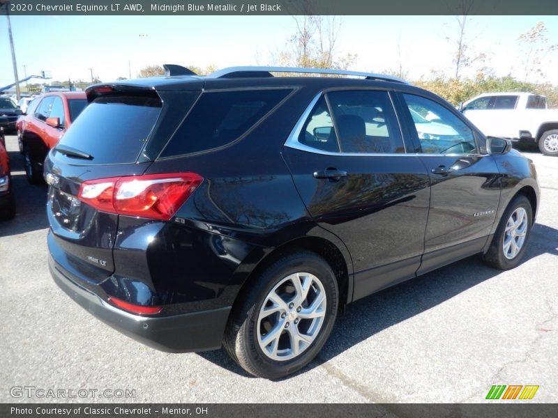 Midnight Blue Metallic / Jet Black 2020 Chevrolet Equinox LT AWD