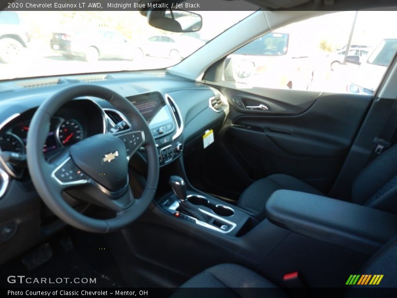 Midnight Blue Metallic / Jet Black 2020 Chevrolet Equinox LT AWD
