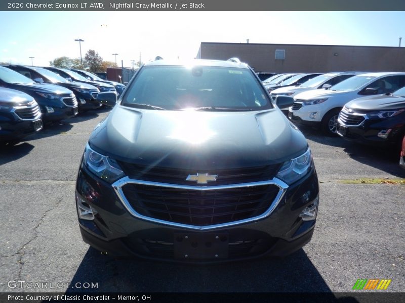 Nightfall Gray Metallic / Jet Black 2020 Chevrolet Equinox LT AWD