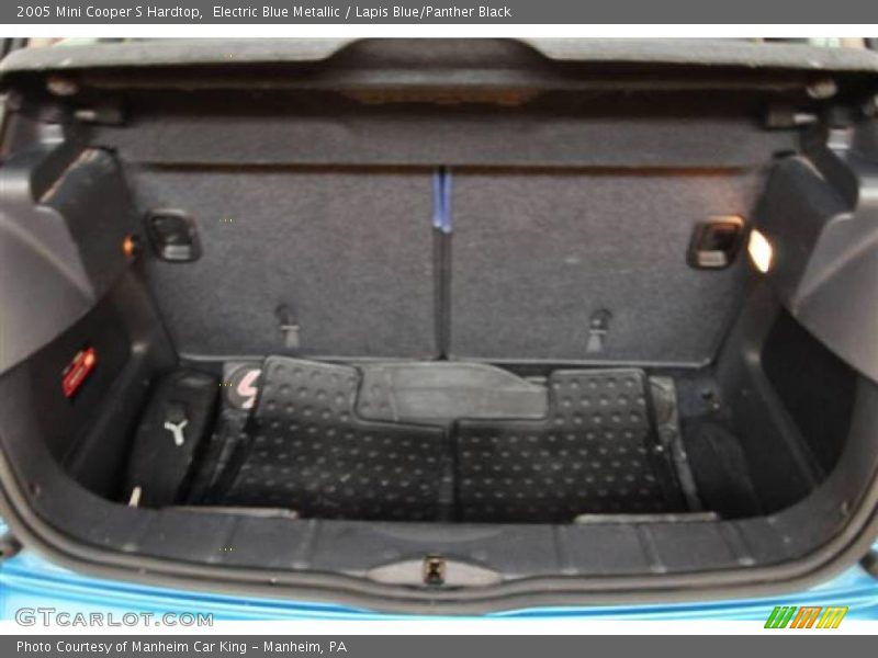 Electric Blue Metallic / Lapis Blue/Panther Black 2005 Mini Cooper S Hardtop