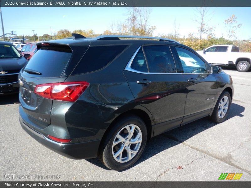 Nightfall Gray Metallic / Jet Black 2020 Chevrolet Equinox LT AWD
