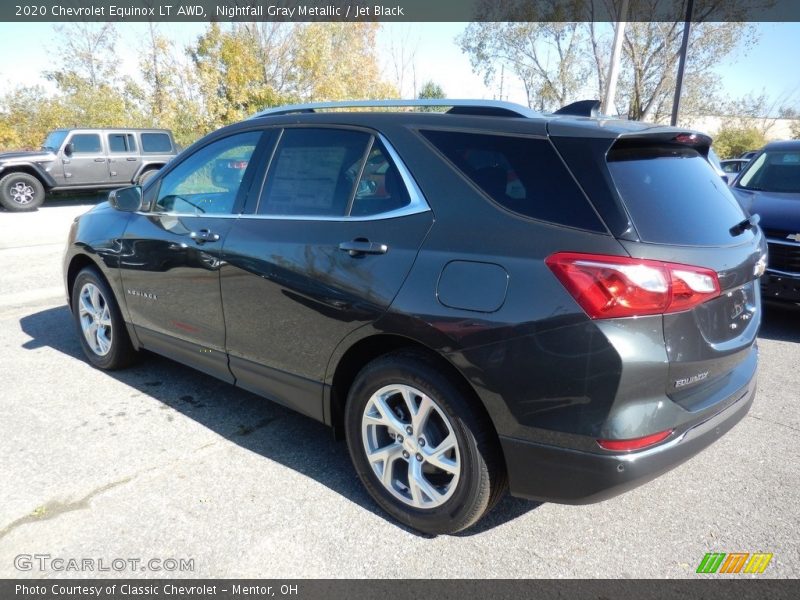 Nightfall Gray Metallic / Jet Black 2020 Chevrolet Equinox LT AWD