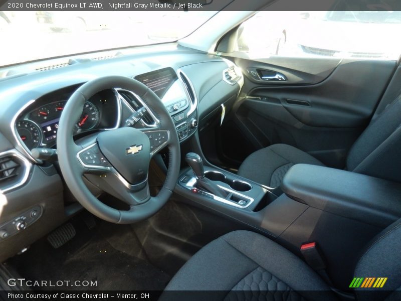 Nightfall Gray Metallic / Jet Black 2020 Chevrolet Equinox LT AWD