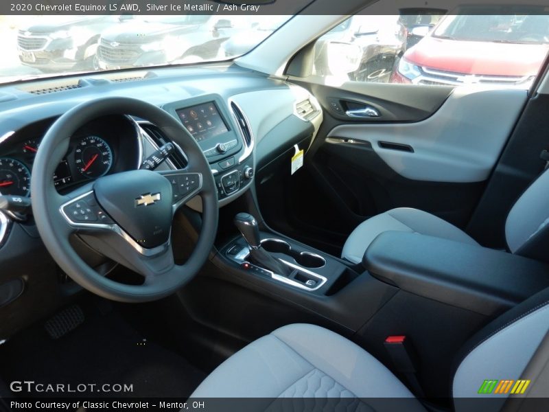 Silver Ice Metallic / Ash Gray 2020 Chevrolet Equinox LS AWD