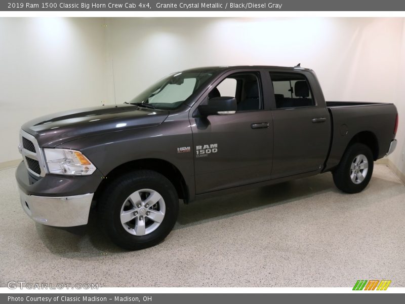 Granite Crystal Metallic / Black/Diesel Gray 2019 Ram 1500 Classic Big Horn Crew Cab 4x4