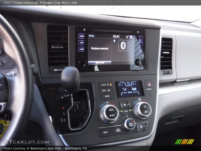 Predawn Gray Mica / Ash 2017 Toyota Sienna LE