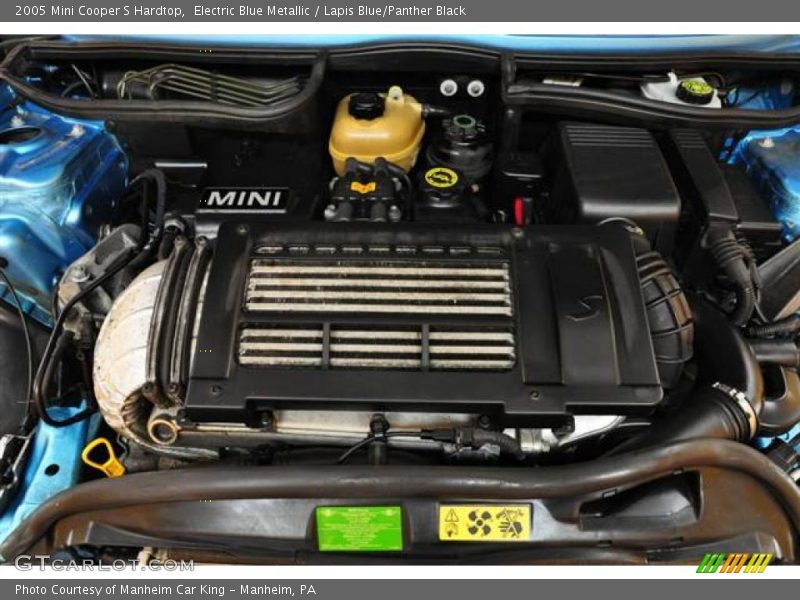 Electric Blue Metallic / Lapis Blue/Panther Black 2005 Mini Cooper S Hardtop