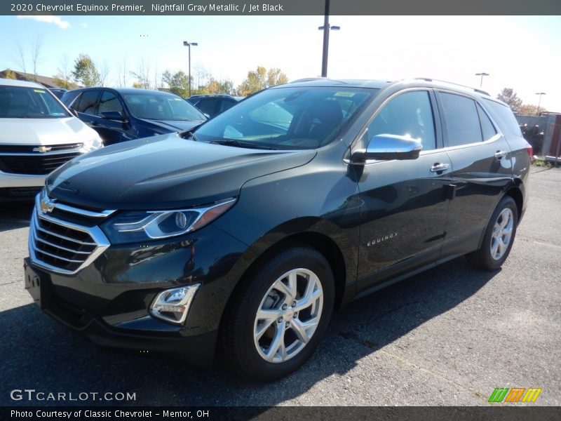 Nightfall Gray Metallic / Jet Black 2020 Chevrolet Equinox Premier