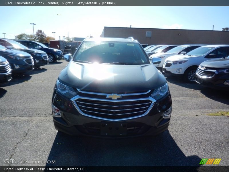 Nightfall Gray Metallic / Jet Black 2020 Chevrolet Equinox Premier