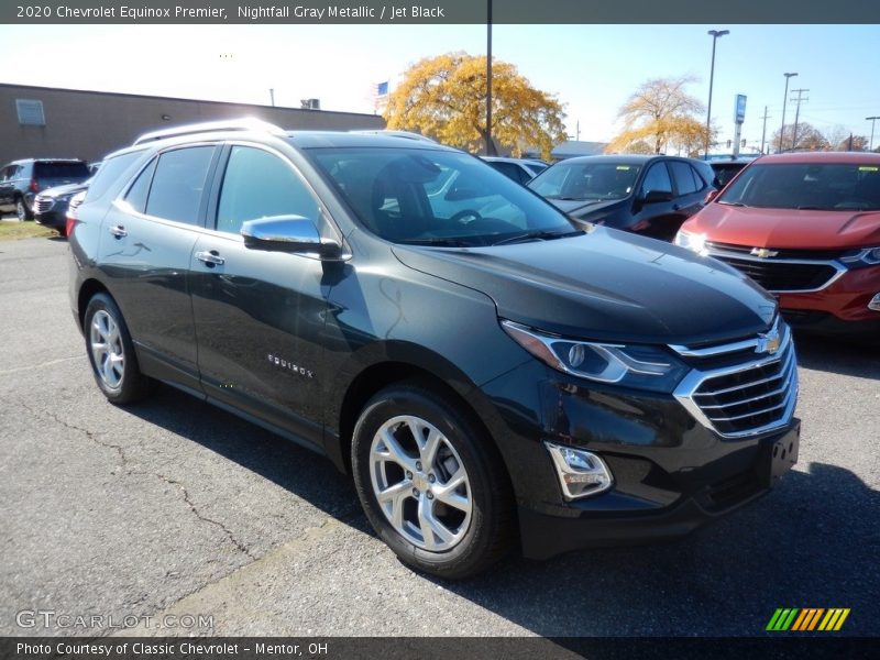 Nightfall Gray Metallic / Jet Black 2020 Chevrolet Equinox Premier