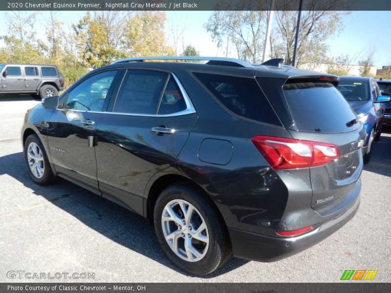 Nightfall Gray Metallic / Jet Black 2020 Chevrolet Equinox Premier