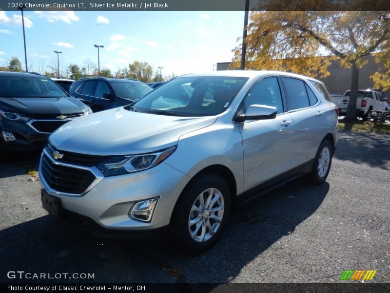 Silver Ice Metallic / Jet Black 2020 Chevrolet Equinox LT