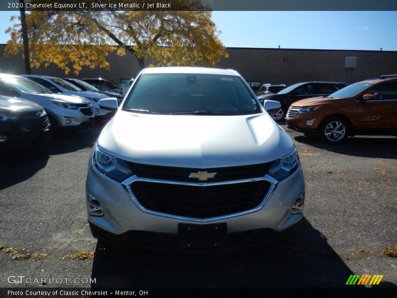 Silver Ice Metallic / Jet Black 2020 Chevrolet Equinox LT