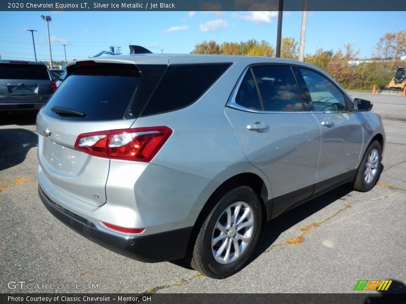 Silver Ice Metallic / Jet Black 2020 Chevrolet Equinox LT
