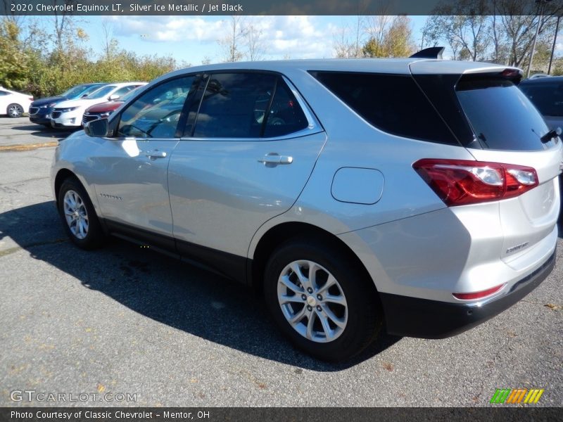 Silver Ice Metallic / Jet Black 2020 Chevrolet Equinox LT