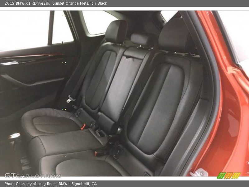 Sunset Orange Metallic / Black 2019 BMW X1 xDrive28i