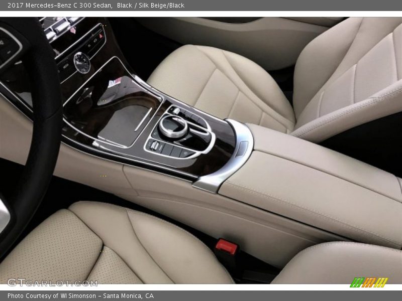 Black / Silk Beige/Black 2017 Mercedes-Benz C 300 Sedan