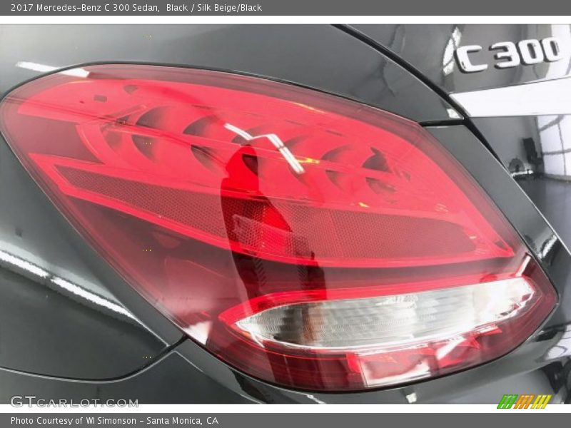 Black / Silk Beige/Black 2017 Mercedes-Benz C 300 Sedan