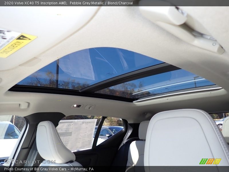 Sunroof of 2020 XC40 T5 Inscription AWD