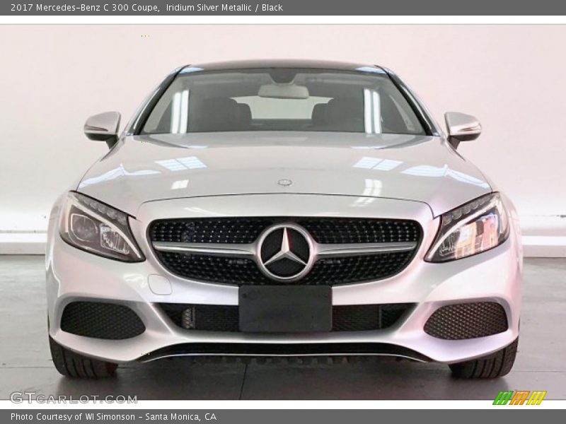 Iridium Silver Metallic / Black 2017 Mercedes-Benz C 300 Coupe