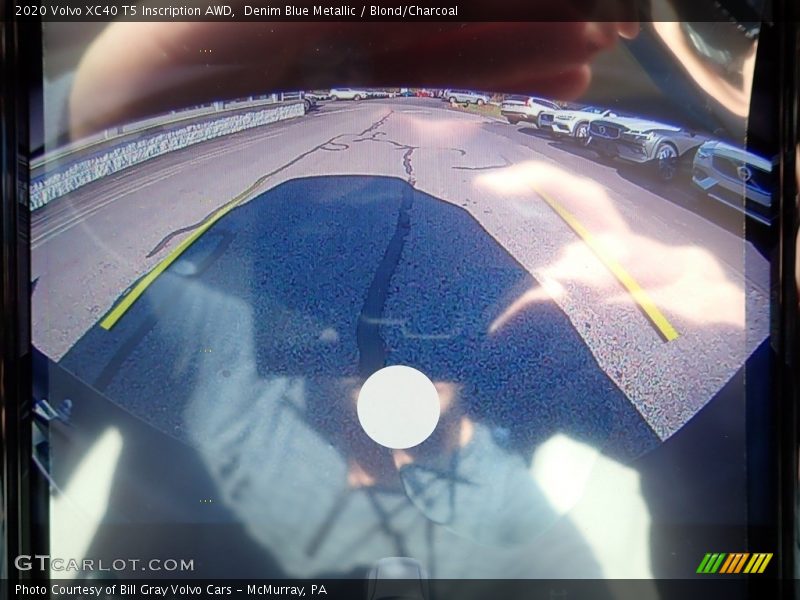 Denim Blue Metallic / Blond/Charcoal 2020 Volvo XC40 T5 Inscription AWD