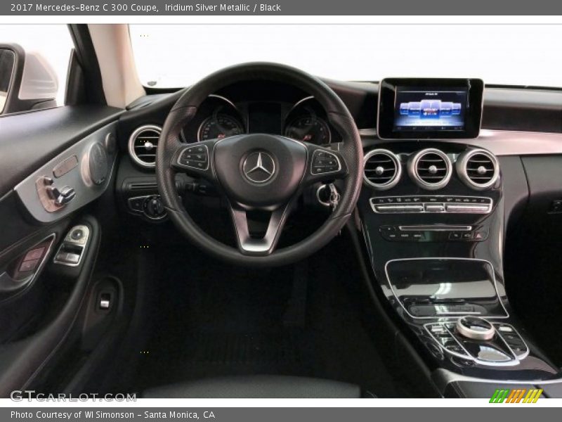 Iridium Silver Metallic / Black 2017 Mercedes-Benz C 300 Coupe
