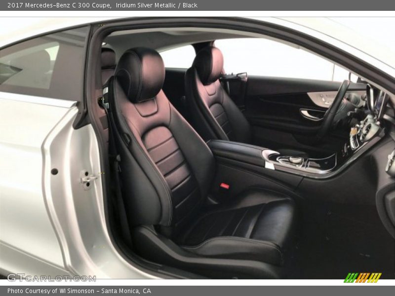 Iridium Silver Metallic / Black 2017 Mercedes-Benz C 300 Coupe