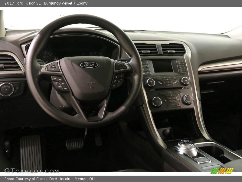 Burgundy Velvet / Ebony 2017 Ford Fusion SE